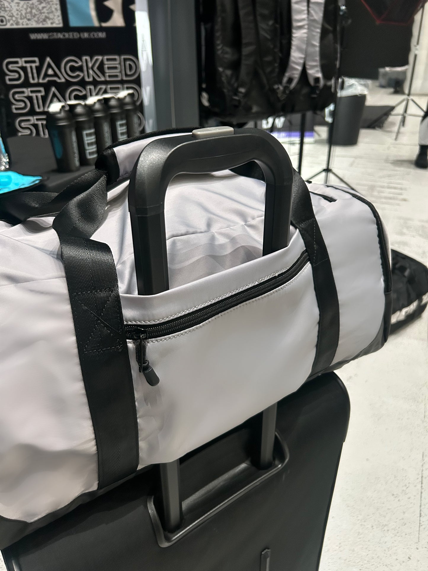 Hybrid Duffel Backpack (Grey)