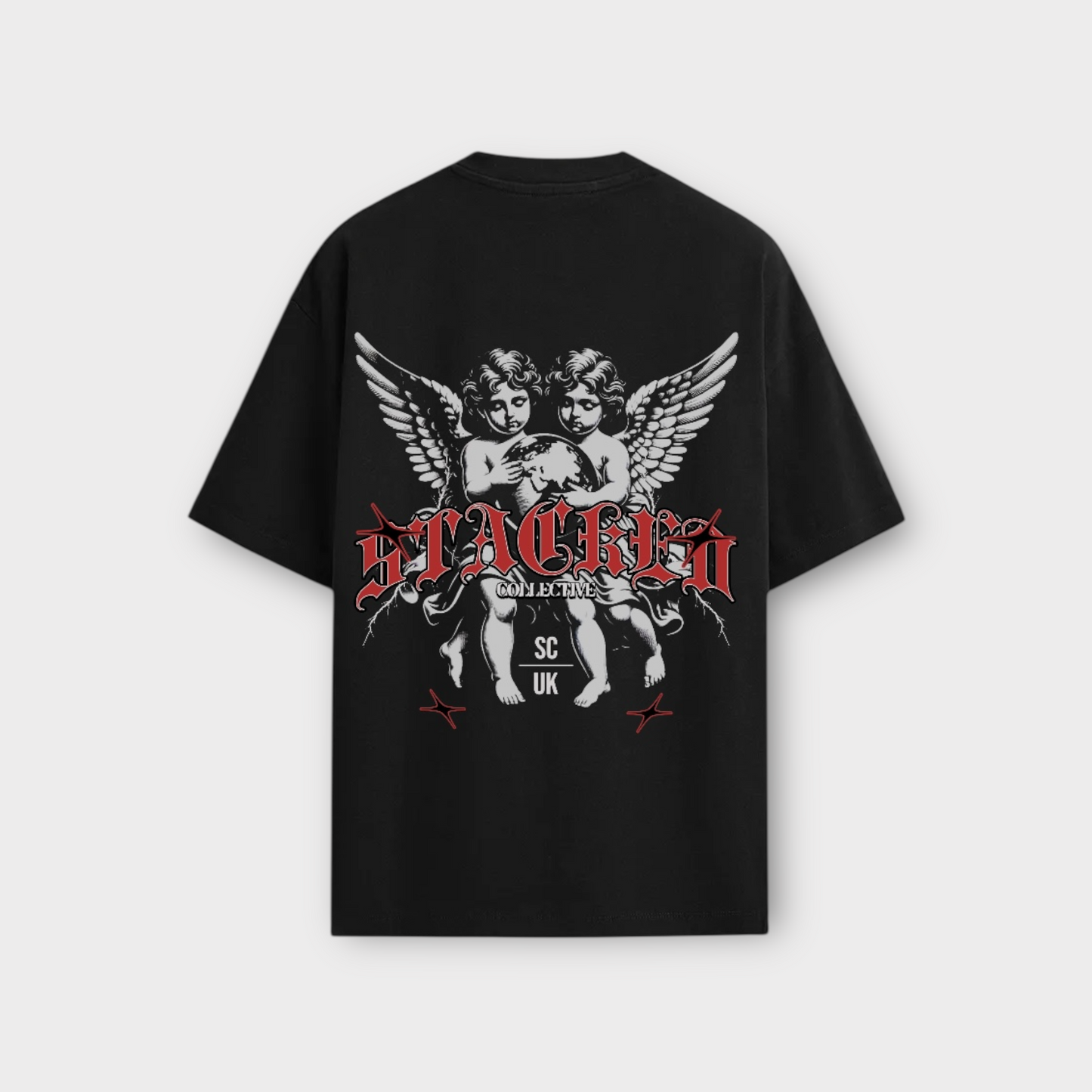Cherub Red Oversized T-Shirt