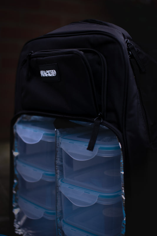 FULLY STACKED “Six-Pack” Meal-Prep Bag