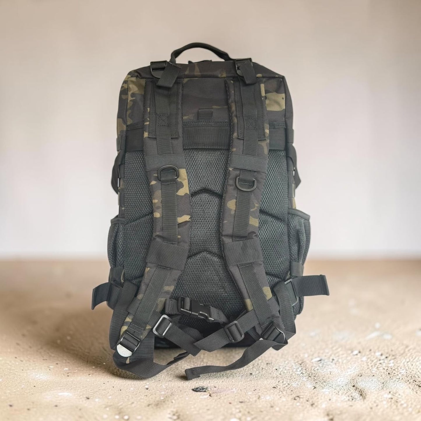 Tactical 45L Backpack Green Camo