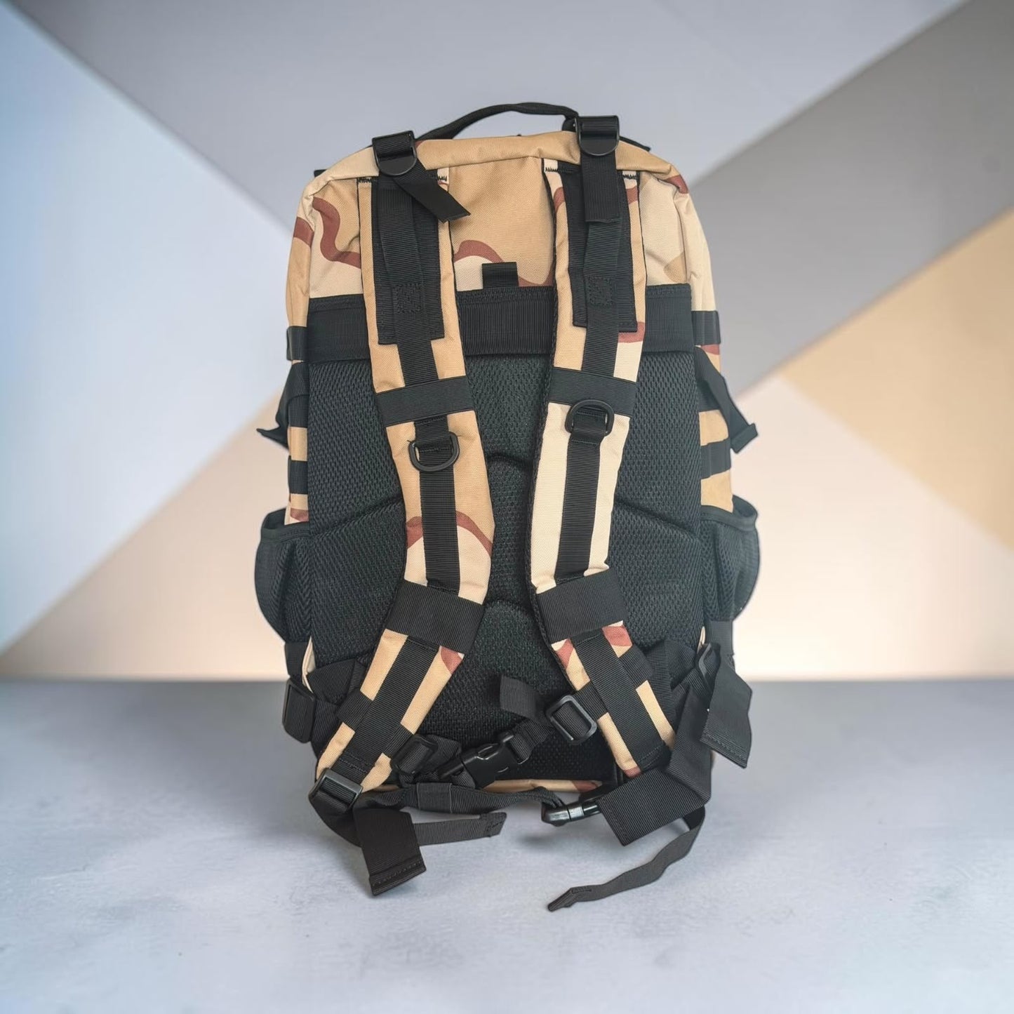 Tactical 45L Backpack Sand Camo