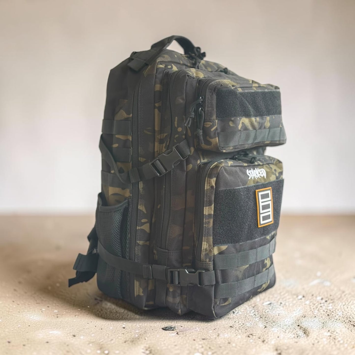 Tactical 45L Backpack Green Camo